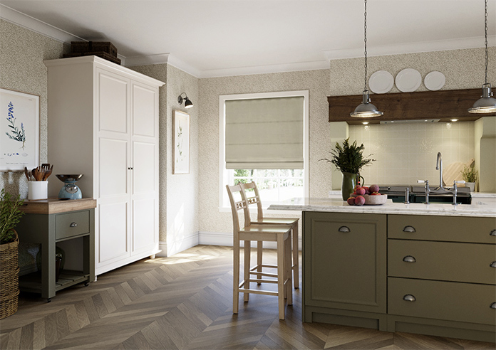 Eversley, Mallow Cream - Twist&Fit Roman Blind - Image 7